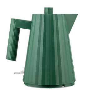 Czajnik elektryczny Plissé zielony 1 l - Michele De Lucchi - Alessi