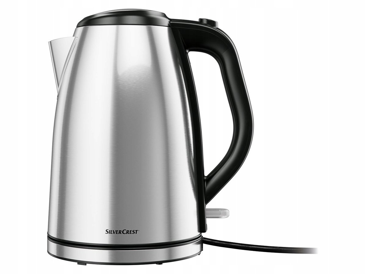 Czajnik elektryczny SilverCrest swke 3100 a1 3100 W 1,7 l srebrny/szary ...