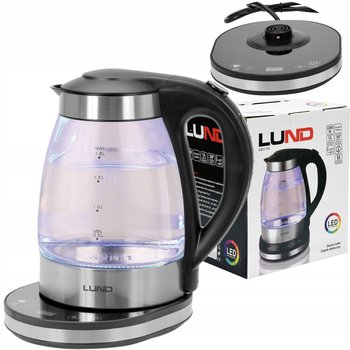 Czajnik Elektryczny Szklany Led 1,8L Regulacją Temperatury Lund 68174 - LUND