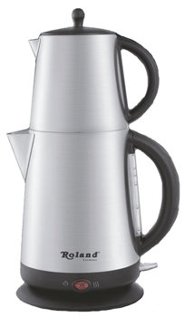 Czajnik Elektryczny Zaparzacz Do Herbaty Podwójny 1,7L + 1L Moc 2200W Stal - Inny producent