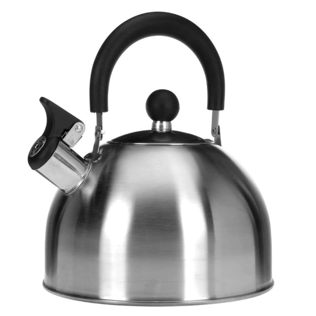 Czajnik z gwizdkiem EH EXCELLENT HOUSEWARE, srebrny, 2,5 l