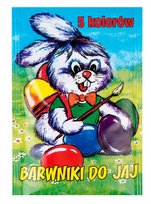 czakos, Barwnik do Jajek, Barwniki Spożywcze, Kolorowe Pisanki, 5 szt.