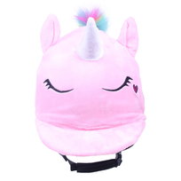 Czapeczka na kask QHP Unicorn różowa Inna marka