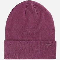 Czapka 4F Zimowa Beanie Damska Burgundowa 4FWAW25ACAPU622 Ciemny Fiolet 4F