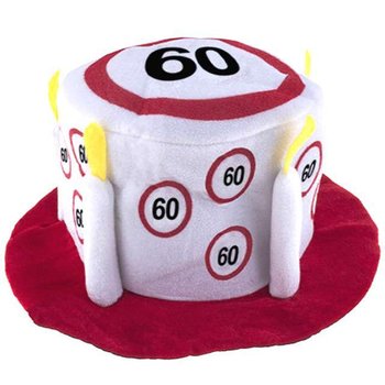 Czapka "60 Traffic Birthday tort" - Funny Fashion