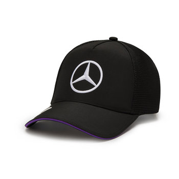 Czapka baseballowa Lewis Hamilton Team Black zespołu Formuły 1 Mercedes AMG Petronas Motorsport z kolekcji 2024 - Mercedes AMG Petronas F1 Team