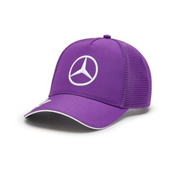 Czapka baseballowa Lewis Hamilton Team Purple zespołu Formuły 1 Mercedes AMG Petronas Motorsport z kolekcji 2024 - Mercedes AMG Petronas F1 Team