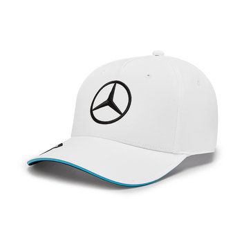 Czapka baseballowa White Russell zespołu Formuły 1 Mercedes AMG Petronas Motorsport z kolekcji 2024 - Mercedes AMG Petronas F1 Team