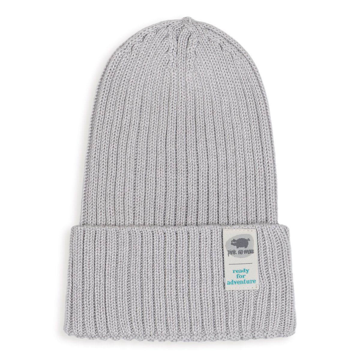 Czapka Beanie 0-24 miesiące LIGHT GREY - Pink No More | Sklep EMPIK.COM