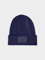 Czapka beanie uniseks 4F 4FWAW24 ACAPU433-31S Granatowy