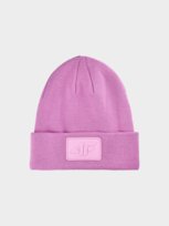 Czapka beanie uniseks 4F 4FWAW24 ACAPU433-54S Różowy