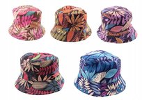 Czapka Bucket Unisex W Palmy,Liście Inna marka