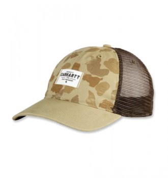 Czapka Carhartt Glenville Cap dark khaki duck camo - Carhartt