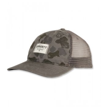 Czapka Carhartt Glenville Cap gravel duck camo - Carhartt