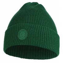 Czapka Damska Klasyczna Miękka Jesienna Zimowa Ciepła Gruba Prosta Moraj Green