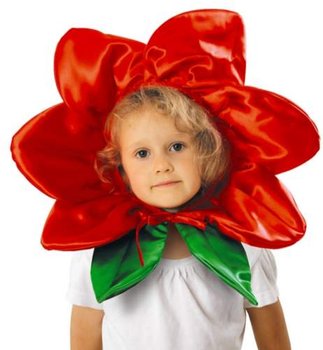 Czapka dla dziecka, kwiatek - Gama Ewa Kraszek