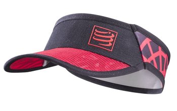 Czapka do biegania Compressport Spiderweb Ultralight Visor | CZARNO-C - Compressport