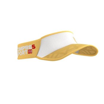 Czapka do biegania Compressport Spiderweb Ultralight Visor | WHITE/HO - Compressport