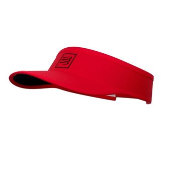 Czapka do biegania Compressport Visor Cap | RED/BLACK - Compressport