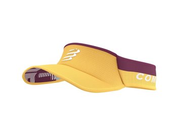 Czapka do biegania Compressport Visor Ultralight  | HONEY GOLD/ZINFAN - Compressport