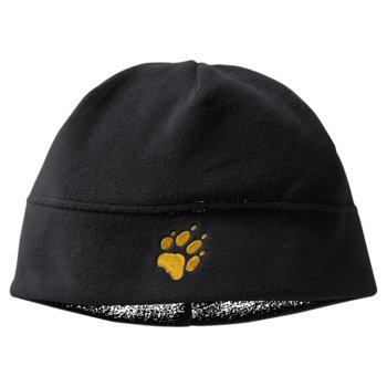 Czapka dziecięca REAL STUFF CAP K Black - Jack Wolfskin