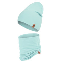 Czapka dziecięca wiosenna jesienna komin komplet bawełna dla dzieci HZD003 Heyo 48-56