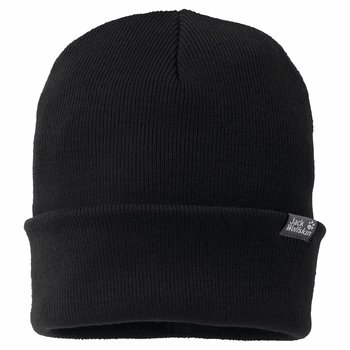 Czapka Jack Wolfskin Rib Hat Black - Jack Wolfskin