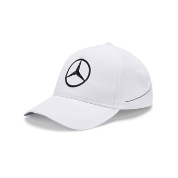 Czapka Męska Baseballowa Biała Team Mercedes Amg F1 2022 - Mercedes AMG Petronas F1 Team