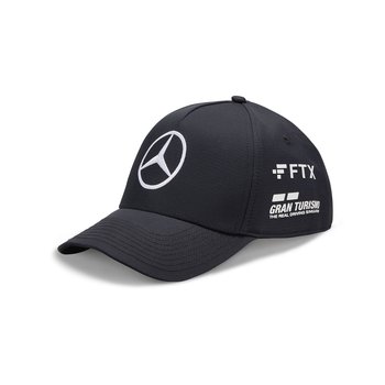 Czapka Męska Baseballowa Czarna Lewis Hamilton Mercedes Amg F1 2022 - Mercedes AMG Petronas F1 Team
