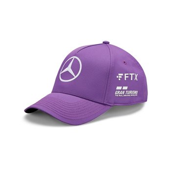 Czapka Męska Baseballowa Purple Lewis Hamilton Mercedes Amg F1 2022 - Mercedes AMG Petronas F1 Team