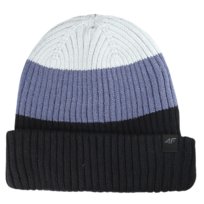 Czapka męska zimowa beanie 4F 4FWAW25ACAPM629-20S Czarny Roz. M 4F