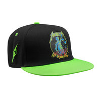 czapka METALLICA - AND JUSTICE FOR ALL BLACK/GREEN Inna marka