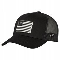 Czapka motocyklowa z daszkiem ALPINESTARS FLAG SNAPBACK czarna Uniwersalna