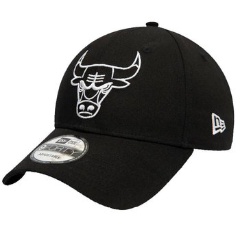 Czapka New Era Nba Outline Chicago Bulls Czarna - New Era