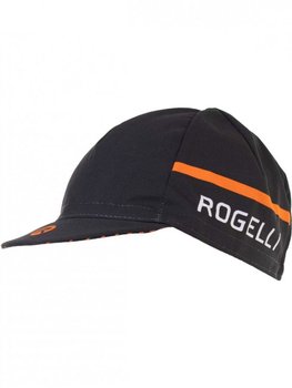 Czapka rowerowa pod kask Rogelli Hero | CZARNO-POMARAŃCZOWA - Rogelli