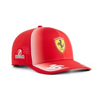 Czapka Scuderia Ferrari F1 Charles Leclerc 16 Driver Cap 2026 Czerwona