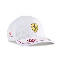 Czapka Scuderia Ferrari F1 Puma Charles Leclerc 16 Miami GP Cap 2025 Biała Puma