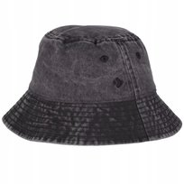 Czapka Unisex Bucket Bawełniana Uniwersalna Rybacka Czarna Moraj Black