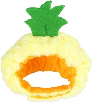 Czapka z ananasem, uroczy kapelusz z motywem kota, ciepły, samoprzylepny nakrycie głowy dla szczeniaka, kota, kociaka, impreza wielkanocna, Boże Narodzenie, cosplay - Inna marka