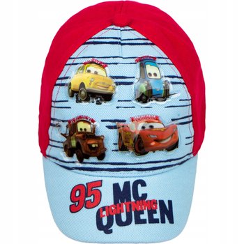 czapka z daszkiem baby bawełniana AUTA ZYGZAK MCQUEEN LICENCJA 48 - Disney