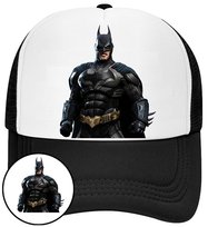Czapka z Daszkiem Batman Czarna z Nadrukiem Na Lato Siatka Bejsbolówka Inna marka