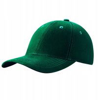 Czapka z daszkiem bawełniana męska damska zielony zielona ARTEX FASHION