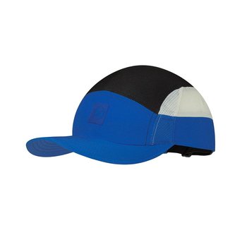 Czapka z daszkiem Buff 5 Panel Go Cap Domus Unisex Niebiesko-Czarna S/M - Buff