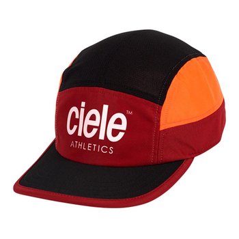 Czapka z daszkiem Ciele GOCap SC- Athletics - Red Rocks U Czarno-Czerwona (CLGCSCA-WN001) - Ciele