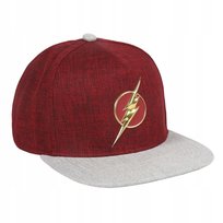 Czapka z daszkiem damska młodzieżowa Flash DC-Comics 54-59cm Snapback Logo Dc Comic
