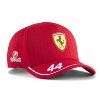 Czapka z daszkiem Ferrari F1 Puma Lewis Hamilton 44 Dark Cherry Regulowana