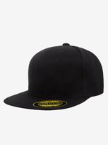 Czapka Z Daszkiem Fullcap Czysta Bez Logo Klasyczna Flexfit Czarna 55-58 inna (Inny)
