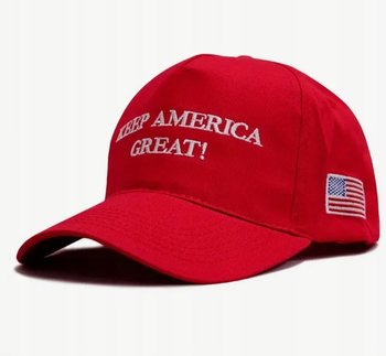 Czapka z daszkiem Keep america great Donald Trump czerwona prezent - Inna marka