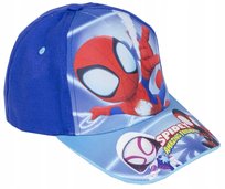 Czapka z daszkiem letnia Spidey Spiderman Marvel niebieska 2-4 lat inna (Inny)