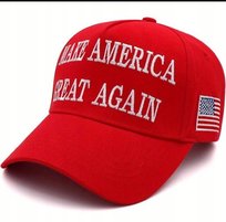 Czapka z daszkiem Make america great again Donald Trump czerwona